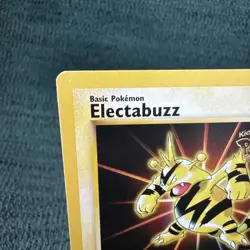 1999 Pokemon Electabuzz Black Star Movie Promo #2 WOTC Vintage NM - Image 2