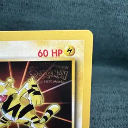 1999 Pokemon Electabuzz Black Star Movie Promo #2 WOTC Vintage NM - Image 3