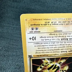 1999 Pokemon Electabuzz Black Star Movie Promo #2 WOTC Vintage NM - Image 4