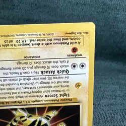 1999 Pokemon Electabuzz Black Star Movie Promo #2 WOTC Vintage NM - Image 5