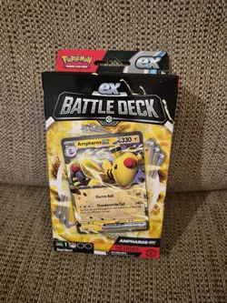 Pokemon TCG - Ampharos EX Battle Deck [NEW AND SEALED] - Image 1