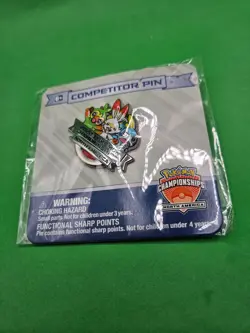 Pokemon TCG North America International Championships (2022) NAIC Competitor Pin - Image 1