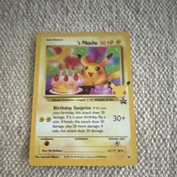 Pokemon TCG Birthday Pikachu Pokemon Promo #24 English 50HP Kagemaru Himeno 30+ - Image 2