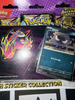 🔥 Pokemon TCG: Ascended Heroes Tech Sticker Collection Gastly BRAND NEW SEALED - Image 2