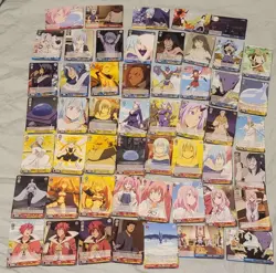 Reincarnated As A Slime Vol 2 Japan Weiss Schwarz 50 Cards Bulk lot C/U/CC/CR - Image 1