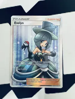 Pokemon Evelyn Full Art Ultra Rare Trainer Team Up 175/181 Holo - Image 1