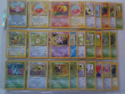 Pokemon 1999 100% Complete Jungle Set 64/64 NM-LP Unlimited Master Collection - Image 1