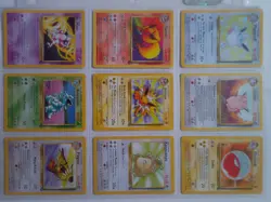 Pokemon 1999 100% Complete Jungle Set 64/64 NM-LP Unlimited Master Collection - Image 4