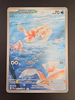 Pokemon TCG - Goldeen 087/084 Me05: Pitch Black Holo - Image 1