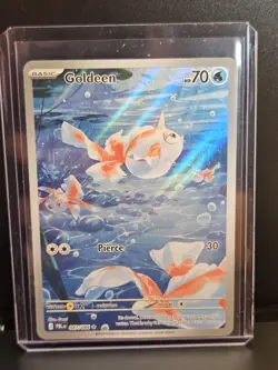 Pokemon TCG - Goldeen 087/084 Me05: Pitch Black Holo - Image 5