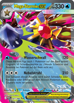 Pokemon Mega-Starmie ex Optimale Ordnung 021/088 - Image 1