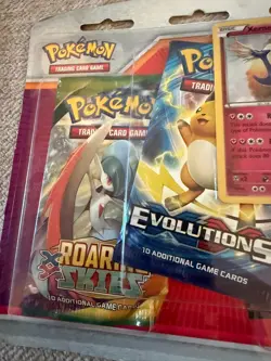 Pokemon TCG XY Evolutions Roaring Skies Steam Siege 3-Pack Booster Sleeve NEW - Image 3