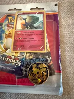 Pokemon TCG XY Evolutions Roaring Skies Steam Siege 3-Pack Booster Sleeve NEW - Image 4