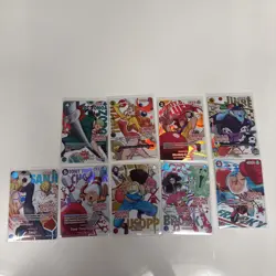 Round 1 x One Piece Promo Almost Complete Set MINUS ROBIN English- In Hand! - Image 1