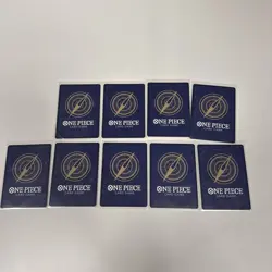 Round 1 x One Piece Promo Almost Complete Set MINUS ROBIN English- In Hand! - Image 2