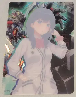 Rikka Takarada FR Goddess Story 10M01-055 SSSS GRIDMAN Anime Waifu Clear Card - Image 2
