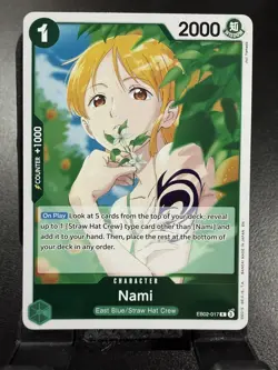 One Piece Extra Booster: Anime 25th Collection #EB02-017 Nami Rare - Image 1