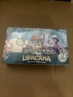 Lorcana Azurite Sea Booster Box 24 Booster Packs - Image 1