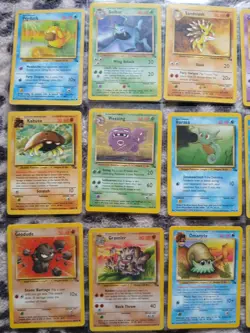 Pokemon Cards Fossil Set Bundle Bulk Collection Lot X29 B - Image 2