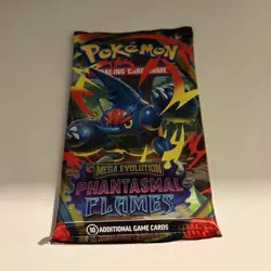 Pokemon TCG Phantasmal Flames Booster Pack 10 Cards English Heracross - Image 1