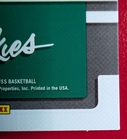 2017-18 PANINI DONRUSS JAYSON TATUM THE ROOKIES GREEN FLOOD #3 SSP POP 1 - Image 3