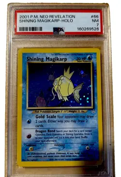 Pokemon TCG PSA7 Shining Magikarp Neo Revelation Holo Card (GREAT CONDITION)🔥 - Image 1