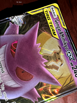 Gengar Mimikyu gx 53/181 Mewtwo Ex Breakthrough plus 3 mystery cards GX *Damaged - Image 4