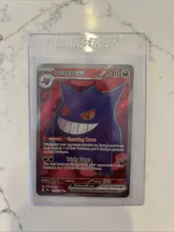 Gengar EX 193/162 Temporal Forces Full Art Pokemon Card DMG - Image 1