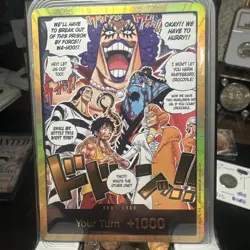 DON!! Card (Alternate Art) (Gold) The Time of Battle Foil - Image 1