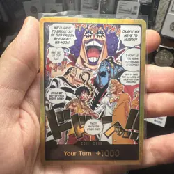 DON!! Card (Alternate Art) (Gold) The Time of Battle Foil - Image 3