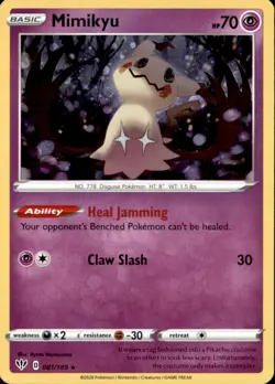 Mimikyu 081/189 Holo Promo Miscellaneous Cards & Products Pokemon Near Mint - Image 1