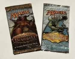 2x MTG 6-Card Boosters - EXTREMELY RARE - ONLY ONES ON EBAY MIRRODIN BLOCK! - Image 1