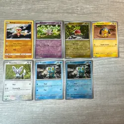 Pokemon TCG Small 15-Card Yuka Mori (Artist: Clay Pokemon) Lot - Image 1