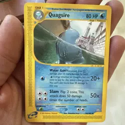 Pokemon TCG Quagsire 30/147 Aquapolis Regular Uncommon 80HP English 2002 - Image 3