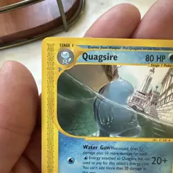 Pokemon TCG Quagsire 30/147 Aquapolis Regular Uncommon 80HP English 2002 - Image 4