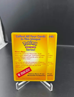 Pokemon Catch Mew! Promo Insert MP Wizards Of The Coast See Pics For Condition - Image 2
