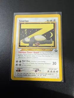 Pokemon - Black Star Promo - Snorlax #49 - Snorlax Z Wizards of the coast NM/LP - Image 1