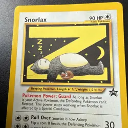 Pokemon - Black Star Promo - Snorlax #49 - Snorlax Z Wizards of the coast NM/LP - Image 2