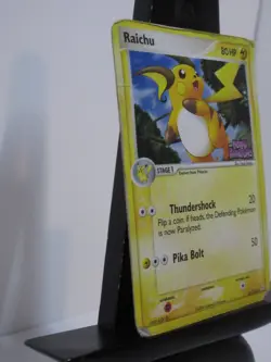 Pokemon Holon Phantoms - Raichu 51/110 Reverse Holo Stamped DMG - Image 2