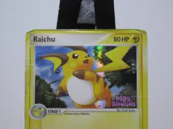 Pokemon Holon Phantoms - Raichu 51/110 Reverse Holo Stamped DMG - Image 4