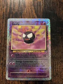 (NM) Gastly 76/110 Legendary Collection Reverse Holo Vintage Pokemon Card - Image 1