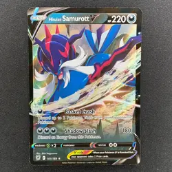 Hisuian Samurott V 101/189 Holo V Rare Astral Radiance Pokemon NM - Image 1