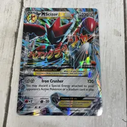 Mega Scizor EX 77/122 BREAKpoint 2016 Pokemon Card TCG - Image 1