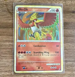 Pokemon TCG Ho-Oh 9/95 Call of Legends Holo Rare 100 HP ENG 2011 - Image 1