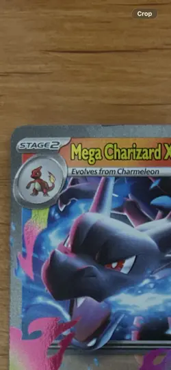Mega Charizard X ex 013/094 - Pokemon TCG Phantasmal Flames - Moderately Played - Image 2