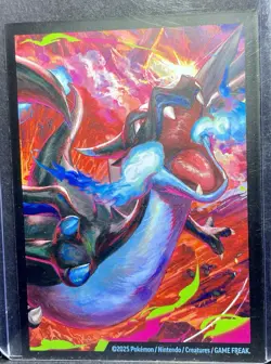 Mega Lucario ex 033 Holo Promo ME: Mega Evolution Promo Holo Near Mint + POSTER - Image 2