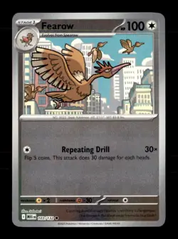 Fearow 103/132 Common Mega Evolution Pokemon Reverse Holo Near Mint - Image 1