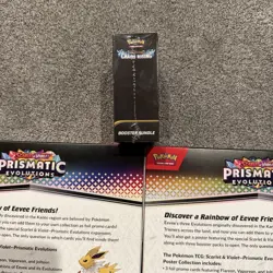 Pokemon Prismatic Evolutions Poster Collection (LOT OF 2)/ 1 Chaos Rising Bundle - Image 5