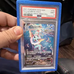 The Pokemon Company Vaporeon VMAX SWSH182 PSA 9 Holo EN 320 HP Promo - Image 1