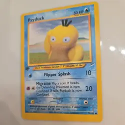 Pokemon TCG Psyduck 1st Edition Neo Destiny 79/105 Regular NM - Image 2